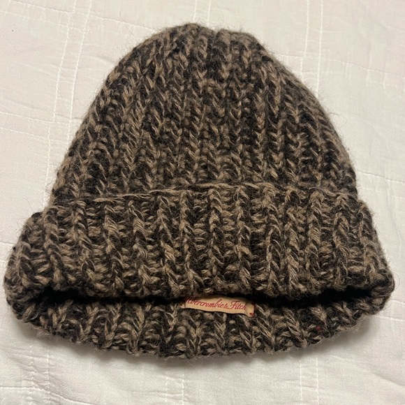 Abercrombie & Fitch Accessories - Vintage Abercrombie & Fitch Dark Brown Knit Hat